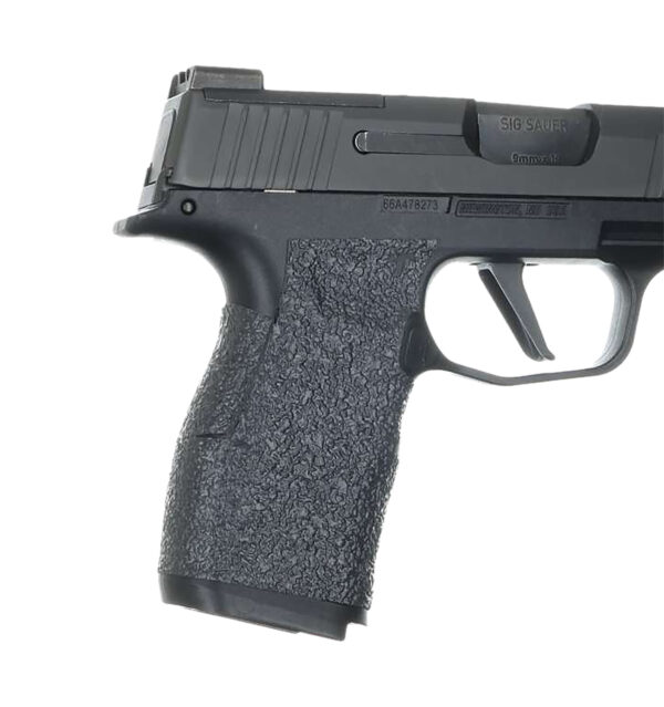 Talon Grips EV12R Adhesive Grip  Textured Black Rubber, Fits Sig P365/P365XL — view 1