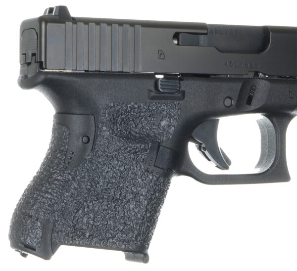 Talon Grips EV03R Adhesive Grip  Textured Black Rubber, Fits Subcompact Glock Gen 5 — view 1