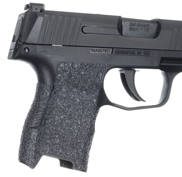 Talon Grips 021R Adhesive Grip  Textured Black Rubber for Sig P365 — view 1