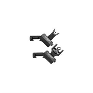 AR-15  FLIP-UP 45 DEGREE OFFSET SIGHT SET BLACK