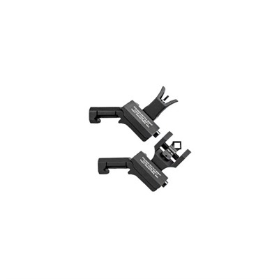 AR-15  FLIP-UP 45 DEGREE OFFSET SIGHT SET BLACK — view 1