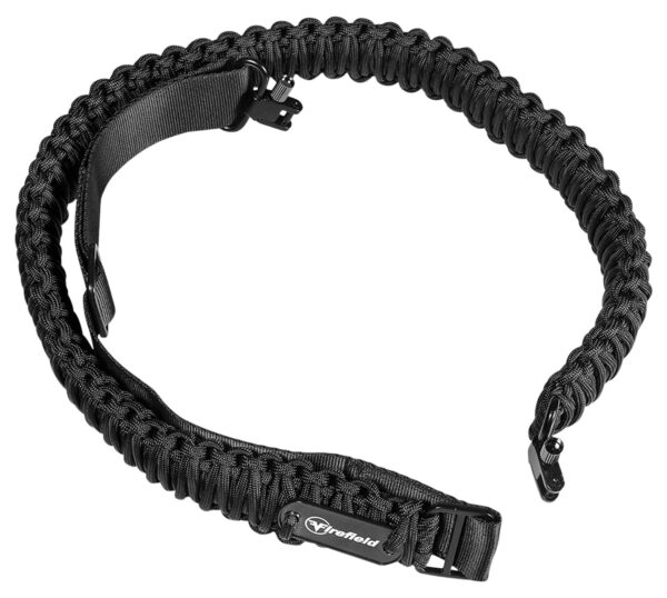 Firefield FF46001 Two Point Tactical Sling Black Nylon Paracord 37.50"-45" OAL Adjustable Rifle — view 1