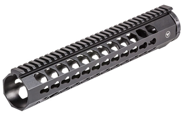 Firefield FF34051 Edge Handguard 12" Keymod Style Made of 6061-T6 Aluminum with Black Matte Finish for AR-15 — view 1