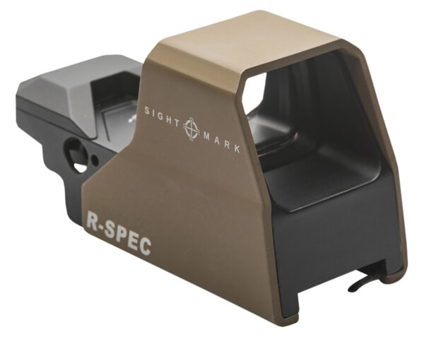 Sightmark SM26031DE Ultra Shot R-Spec Reflex Sight Dark Earth 1 x 33 mm x 24 mm  3 MOA Red/Green Dot/5 MOA Dot/50 MOA Circle Multi Reticle — view 1