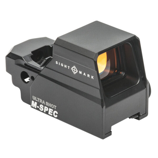 Sightmark SM26034 Ultra Shot M-Spec LQD Reflex Sight Matte Black 1 x 33 mm x 24 mm 2 MOA Red Dot/65 MOA Circle Crosshair — view 1