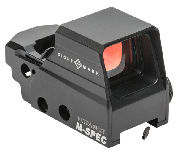 Sightmark SM26035 Ultra Shot M-Spec FMS Reflex Sight Matte Black 1 x 33 mm x 24 mm 2 MOA Red Dot/65 MOA Circle Crosshair — view 1
