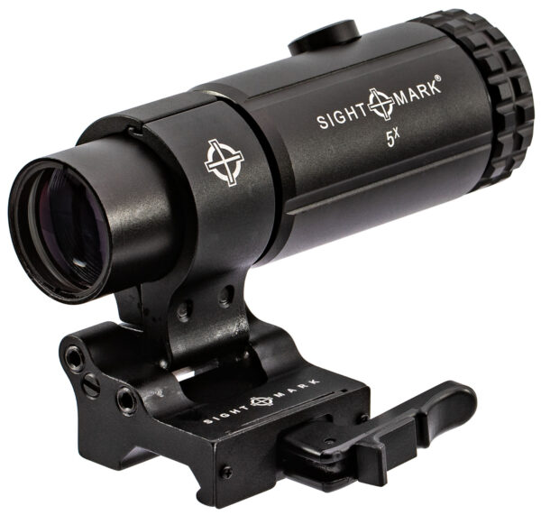 Sightmark SM19064 T-5 Magnifier 5X  with Flip to Side Mount Matte Black 5 x 23 mm — view 1