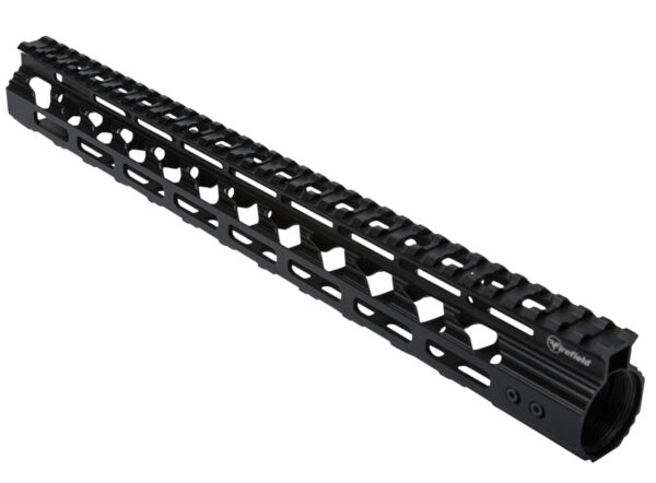 Firefield FF34067 Verge Handguard M-LOK Aluminum Black Anodized Picatinny Rail AR Platform 15" Long — view 1