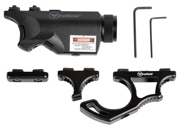 Firefield FF35010K Rival XL Foregrip Flashlight Red Laser Combo Kit  Matte Black 75/150 Lumens White LED Light — view 1