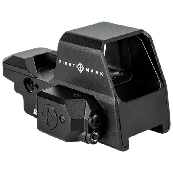 Sightmark SM26033R Ultra Shot R-Spec Black 1x 33x24mm, Illuminated Green/Red Multi Reticle/Red Laser Picatinny Rail Mount — view 1