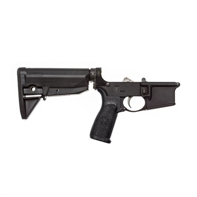COMPLETE LOWER RECEIVER W/ GUNFIGHTER STOCK BLK — view 1