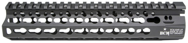 BCM KMRA9556BK KMR Alpha Handguard 9" Keymod Style Made of Aluminum with Black Anodized Finish for AR-15 — view 1