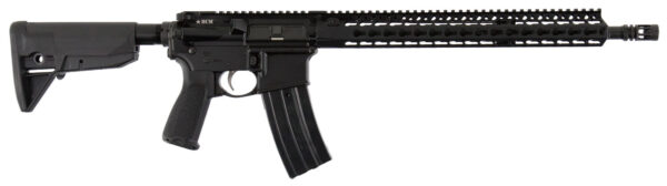 BCM 750790 RECCE-16 KMR-A 223 Rem,5.56x45mm NATO 16" 30+1 Black Hard Coat Anodized, Black Manganese Phosphate, 6 Position Stock — view 1
