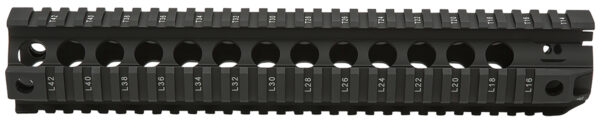 BCM QRF12556BLK QRF  12" Free-Floating Style Made of Aluminum with Black Anodized Finish & Picatinny Rail for AR-Platform — view 1