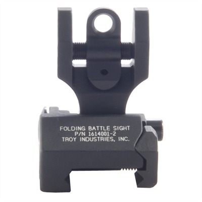 AR-15  FLIP-UP ADJUSTABLE REAR SIGHT BLACK — view 1
