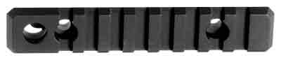 TROY RAIL SECTION 4.2" BLACK - QUICK-ATTACH W/QD SWIVEL HOLE — view 1