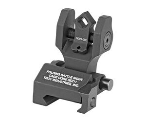 TROY FLDNG REAR DI-OPTC SGHT TRIT BK — view 2