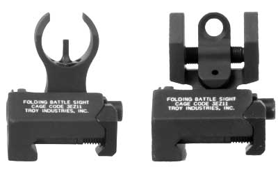TROY BATTLESIGHT MICRO FRNT/REAR BLK — view 1