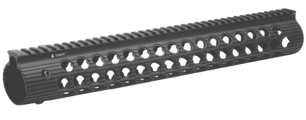 Troy Ind STRXAL115BT01 Alpha Rail  Black Anodized Aluminum AR-15/M16 15" Long — view 1
