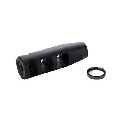 3-PORT COMPENSATOR 22 CALIBER 1/2-28 STEEL BLACK — view 1