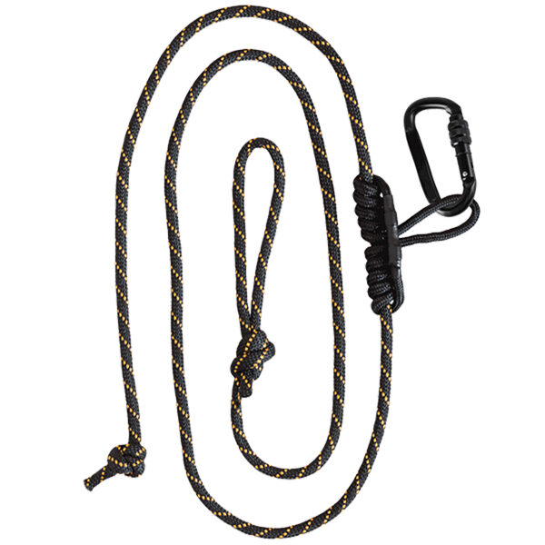 Muddy MUDMSA070 Safety Harness Lineman's Rope Black Nylon — view 1