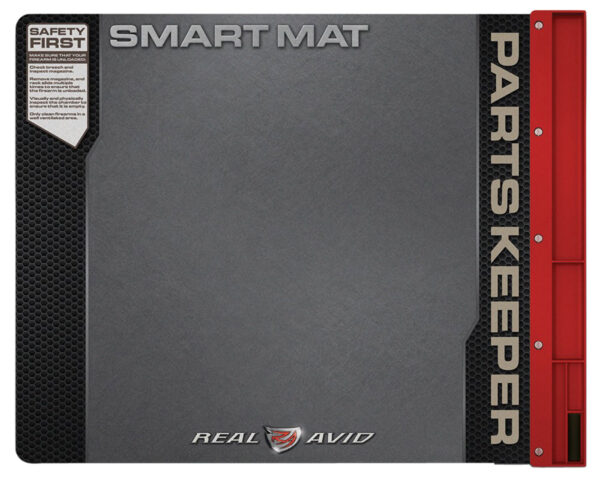 Real Avid AVUHGSM Handgun Smart Mat Black/Red 19" x 16" — view 1
