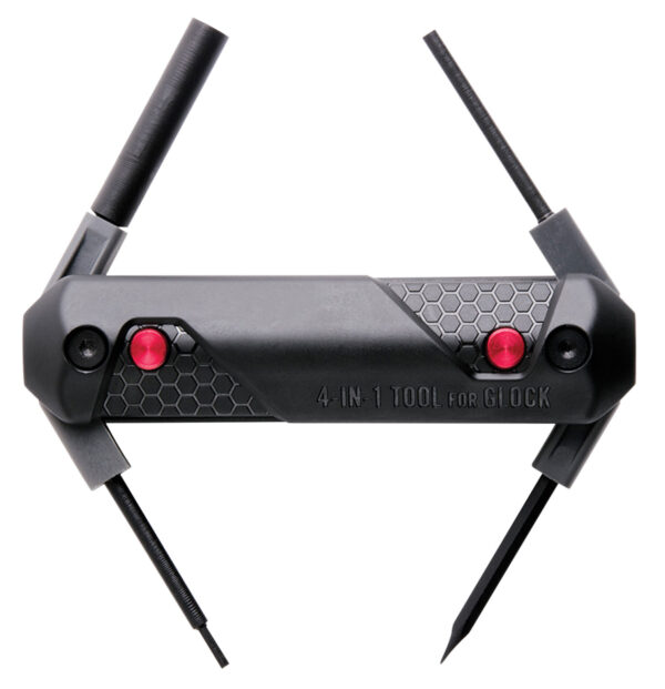 Real Avid AVGLOCK41 4-in-1  Black Handgun Tool Compatible w/Glock — view 1