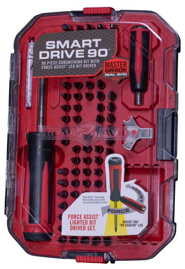 Real Avid AVSD90 Smart Drive 90 Black/Red Multiple 90 Pieces — view 1