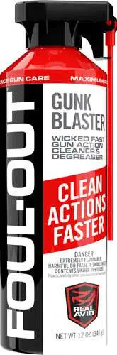 REAL AVID FOUL OUT GUNK BLASTER 12 OZ AEROSOL ( 6 PER CASE ) — view 1