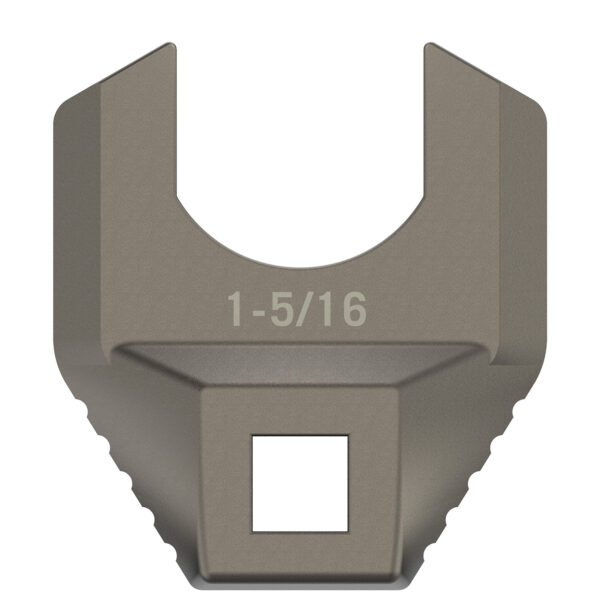 Real Avid AVMF1516BNW Master -Fit Barrell Nut Wrench 1 5/16" Titanium Titanium/Stainless Steel AR-Platform Free-Float Handle — view 1