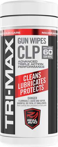 REAL AVID TRI MAX CLP WIPES 60 PER CANISTER ( 6 PER CASE ) — view 1