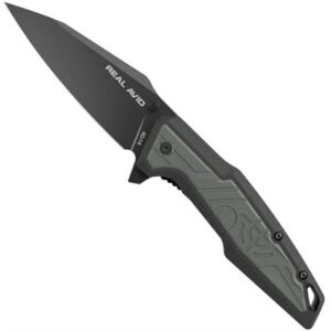 RAV-1 CLIP POINT FOLDING CARRY KNIFE BLACK OXIDE