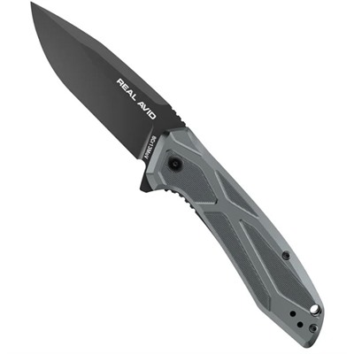 RAV-2 DROP POINT FOLDING CARRY KNIFE BLACK OXIDE — view 1
