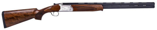 ATI ATIGKOF410SVE Cavalry SVE 410 Gauge 3" 2rd 26" Blued O/U Barrel, Silver Engraved Metal Finish, Oiled Turkish Walnut Stock, Ejector, 5 Chokes — view 1