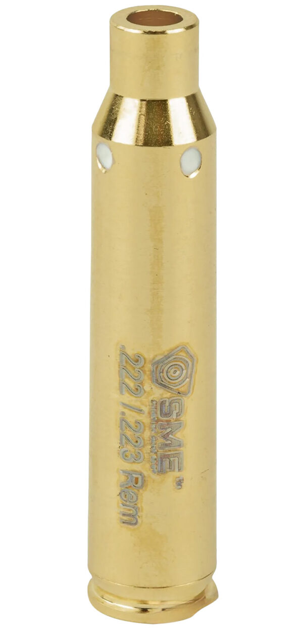 SME XSIBL222 Sight-Rite Laser Bore Sighting System 222/223 Rem Brass Casing — view 1