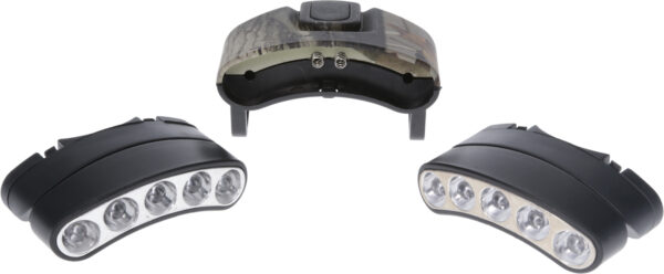 Cyclops CYCHCDTWGN Orion Tilt 30 Lumens Green/White LED Bulb Camo Clip-On — view 1