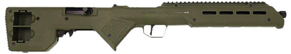 Desert Tech TRKRF2218GRN TREK-22 Green Compact 22 LR 10+1 18" Free Floating Steel Barrel, Picatinny Rail Receiver, M-LOK Handguards, Fixed Polymer Stock, Suppressor Ready — view 1