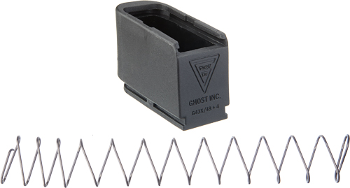 GHOST MOAB MAG EXTENSION FOR - GLOCK 43X48 PLUS 4 RNDS BLACK — view 1