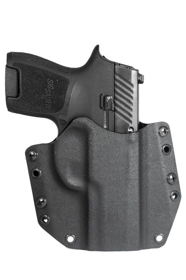MISSION FIRST TACTICAL OWB HOLSTER SIG P320 SUBCOMPACT RH BLACK — view 1