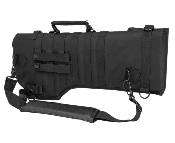 NcStar CVRSCB2919B VISM AR-15 Tactical Scabbard Adjustable Carry Handle Fits Most Rifle/Carbines Grommet Drainage — view 1