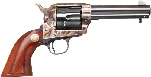 CIMARRON P-MODEL 38SPL/357MAG - FS 4.75" CC/BLUED WALNUT — view 1
