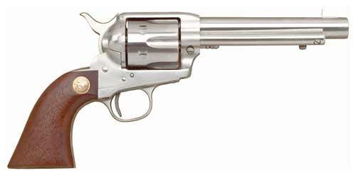 CIMARRON P-MODEL 45LC 5.5" - PW FS STAINLESS WALNUT — view 1