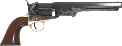 CIMARRON 1851 NAVY OVAL TG - 36 CALIBER 7.5" FS WALNUT — view 1