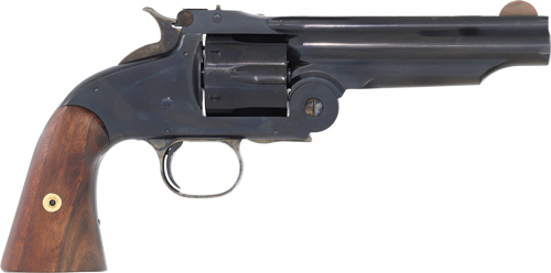 CIMARRON NO.3 AMERICAN 45LC - 1ST MODEL 5" FS BLUED WALNUT — view 1