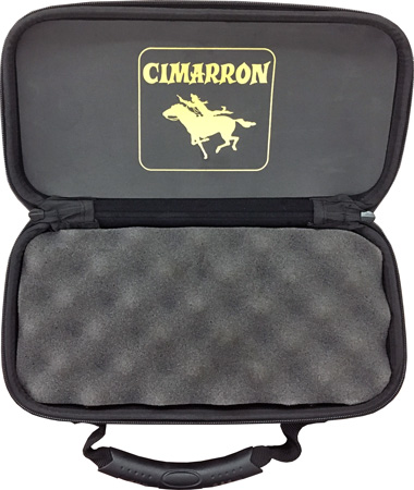 CIMARRON REVOLVER CASE SMALL - 3.5" TO 5.5" BARREL BLACK — view 1