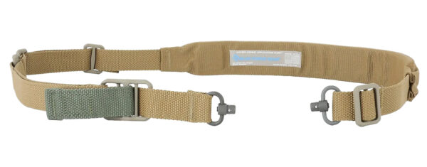 Blue Force Gear VCASPB200AACB Vickers Push Button Sling Coyote Brown Cordura Padded — view 1