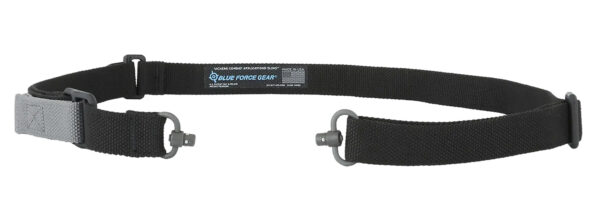 Blue Force Gear VCASPB125AABK Vickers Push Button Sling Black Cordura 36"-62" OAL Padded Rifle — view 1
