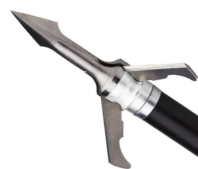 GRIM REAPER BROADHEAD FATAL - STEEL 3-BLADE 100GR 1 1/4" CUT — view 1