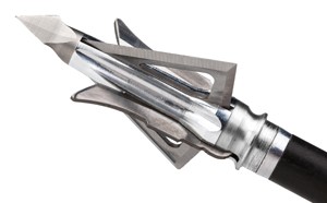 GRIM REAPER BROADHEAD HYBRID - 4-BLADE 100GR 1 1/2"X 1 3/16" — view 2
