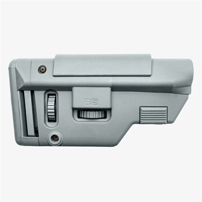 AR-15 PRECISION STOCK COLLAPSIBLE GRAY- LONG — view 1